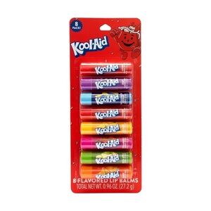 Kool-Aid Flavored Lip Balm Set - 8 Pack